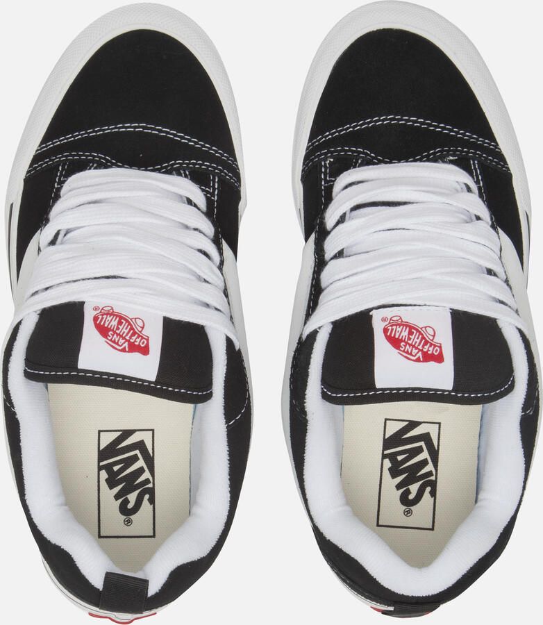 Vans Knu Skool | Black True White Zwart Suede Lage sneakers Unisex - Foto 7