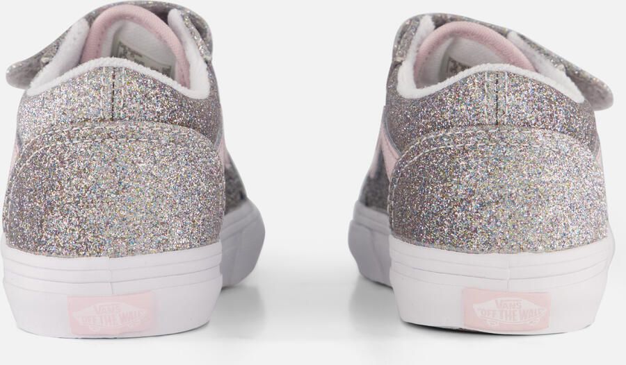 Vans Old Skool Glitter Sneakers zilver Canvas - Foto 6