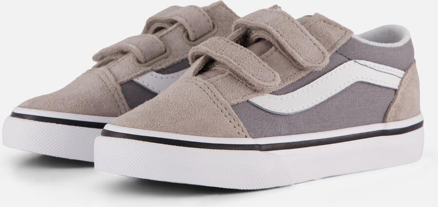 Vans Old Skool V 2-tone Sneakers grijs Textiel
