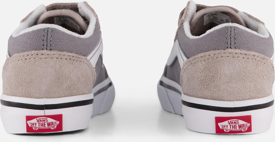 Vans Old Skool V 2-tone Sneakers grijs Textiel - Foto 7