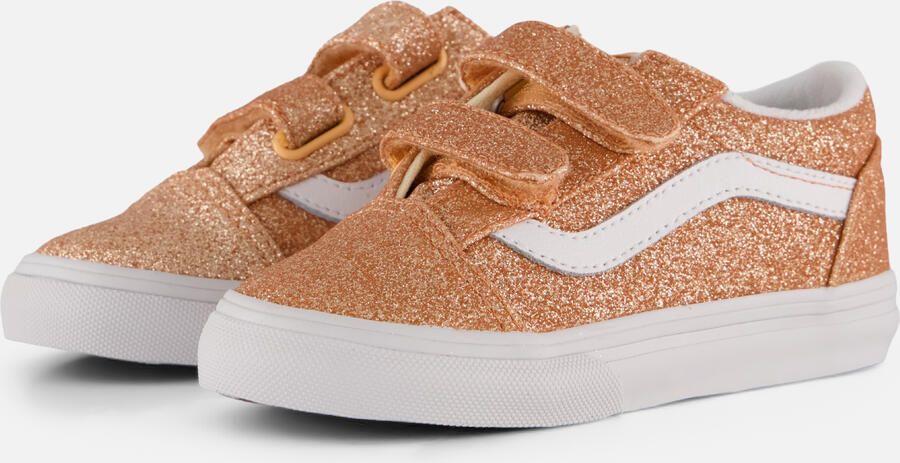 Vans Old Skool V Glitter Sneakers oranje Canvas - Foto 4