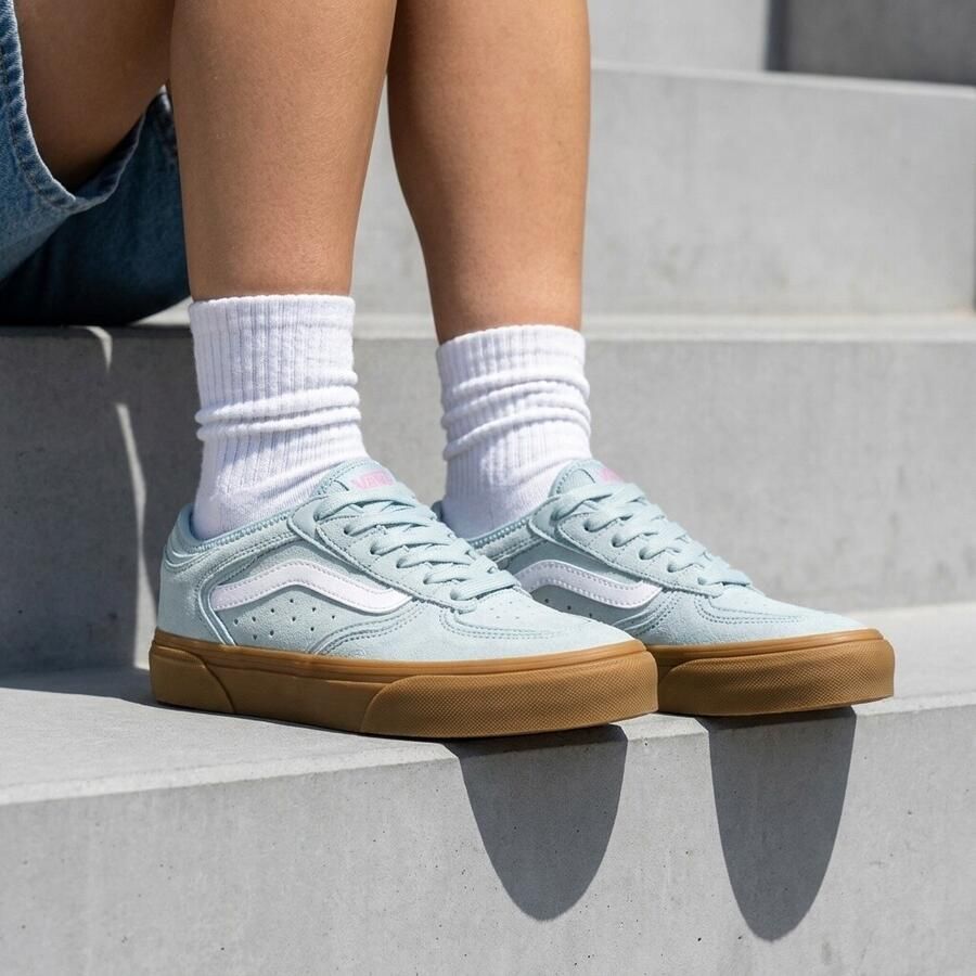 Vans Rowley Classic Sneakers Laag Licht blauw - Foto 2