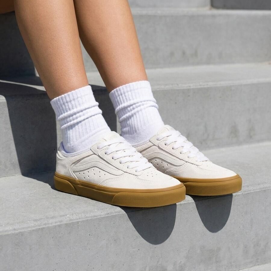 Vans Klassieke Rowley Sneakers voor Mannen White Heren - Foto 2