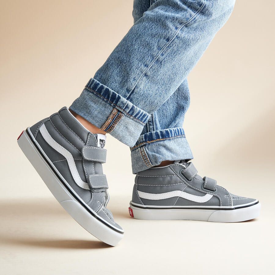 Vans Sk8-mid Reissue V Sneakers grijs Suede - Foto 3