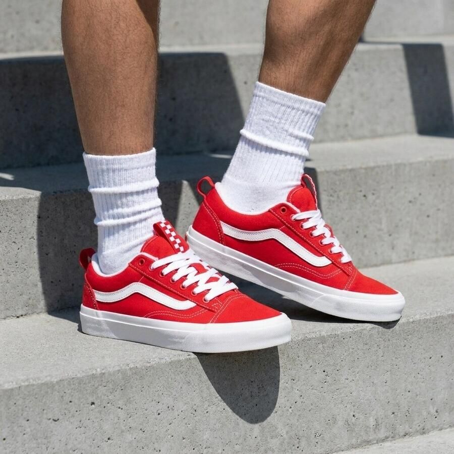 Vans Skate Old Skool Sneakers rood Textiel - Foto 2