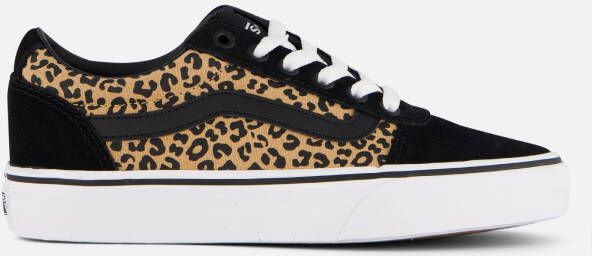 Vans Ward Cheetah Sneakers zwart Canvas