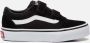 Vans Youth Ward V Suede Canvas Jongens Sneakers Black White - Thumbnail 2