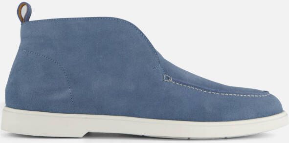 Vertice Instappers blauw Suede