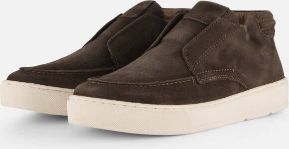 Vertice Instappers bruin Suede