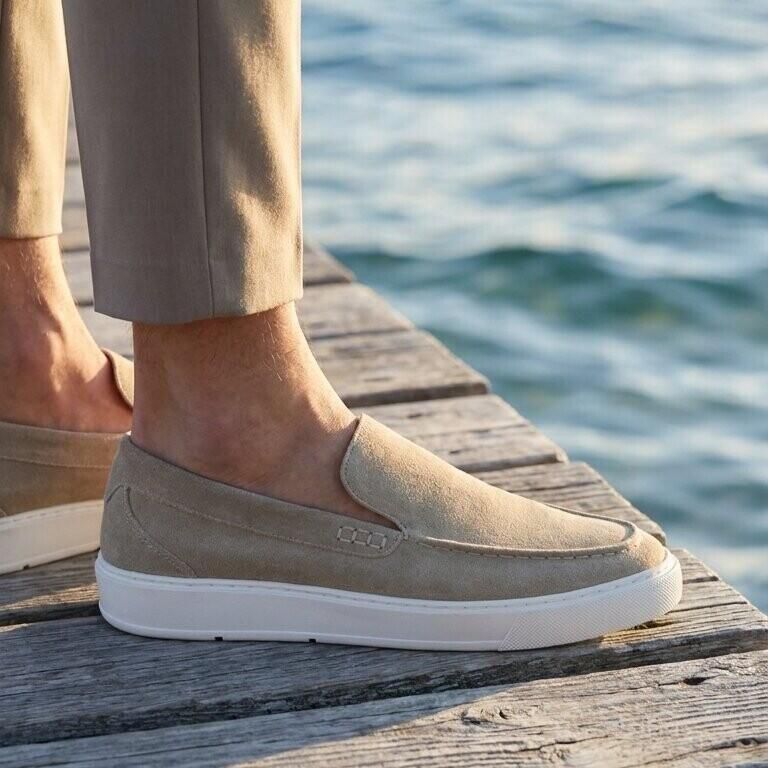 Vertice Loafer beige Suède - Foto 4
