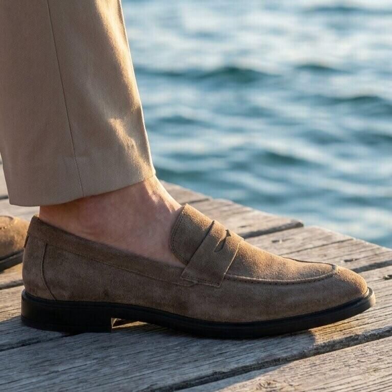 Vertice Loafers taupe Suède - Foto 3