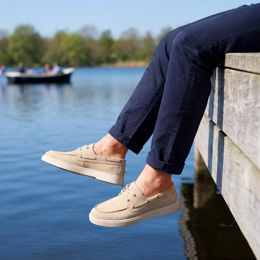 Vertice Rosalia Veterschoen beige Suede - Foto 3