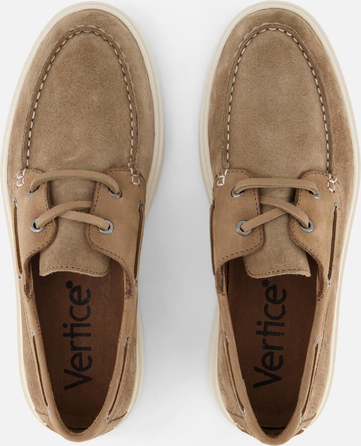 Vertice Rosalia Veterschoen taupe Suede - Foto 3