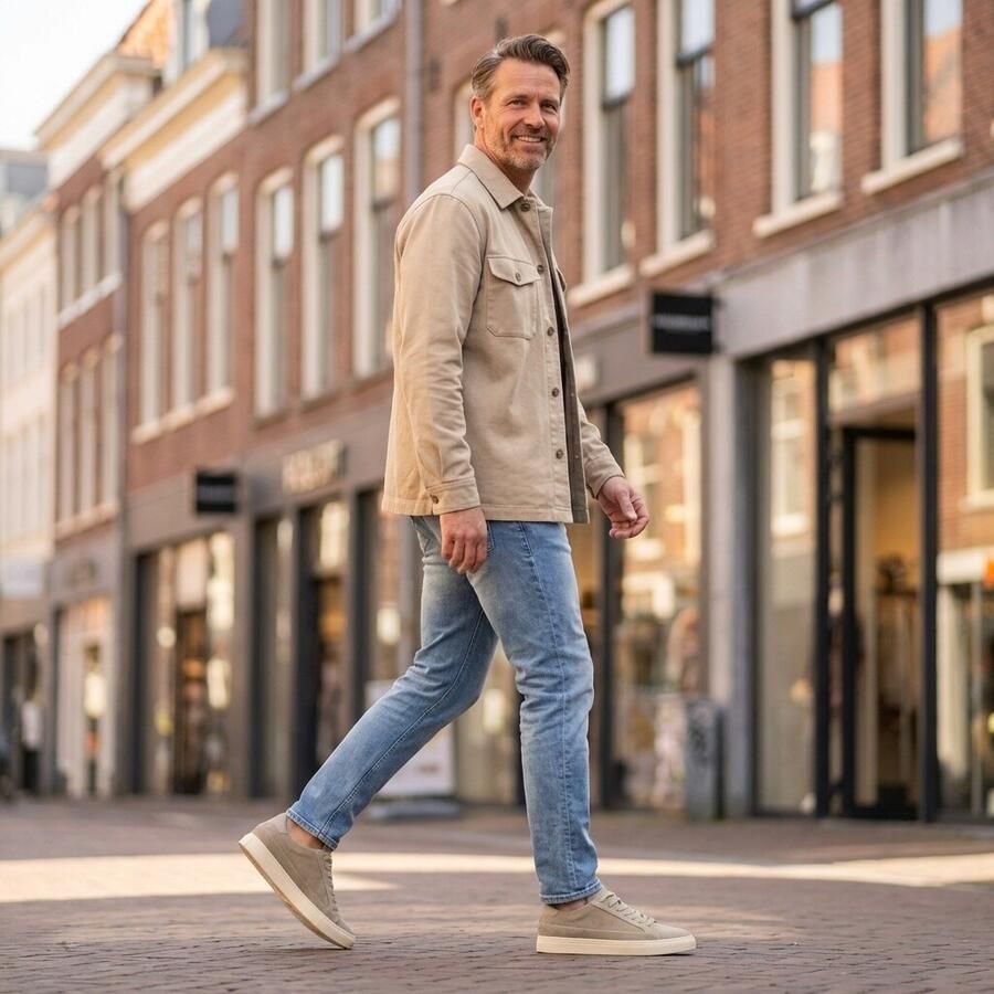 Vertice Sneaker beige Suède