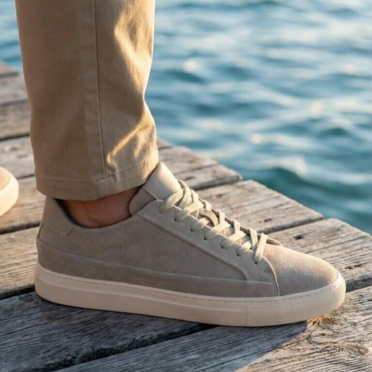 Vertice Sneaker beige Suède - Foto 3