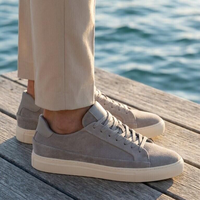 Vertice Sneaker grijs Suede - Foto 3