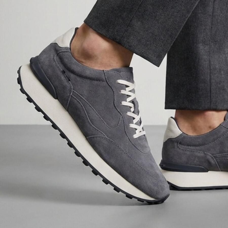 Vertice Sneakers blauw Suede - Foto 2