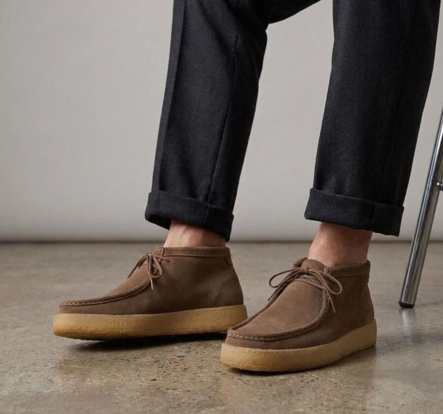 Vertice Veterboots beige Suède
