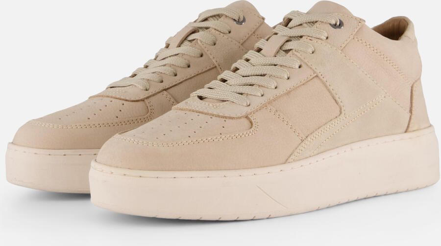 Vertice Veterschoenen beige Leer