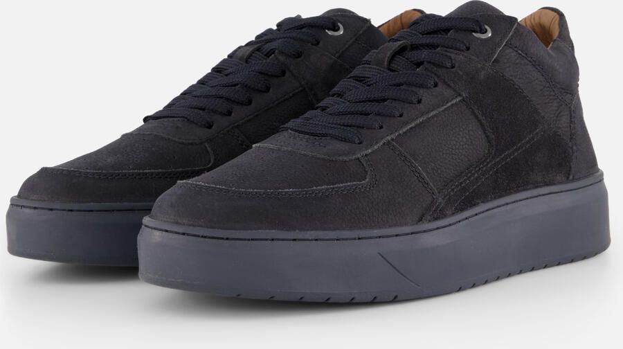 Vertice Veterschoenen blauw Leer