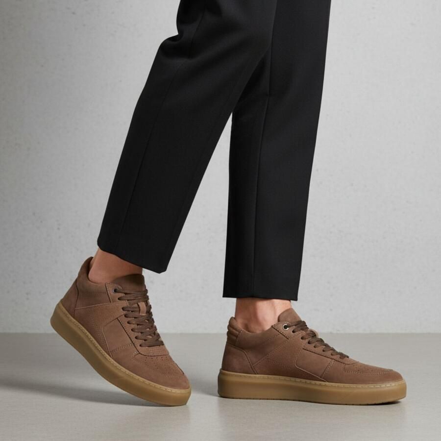 Vertice Veterschoenen bruin Leer - Foto 2