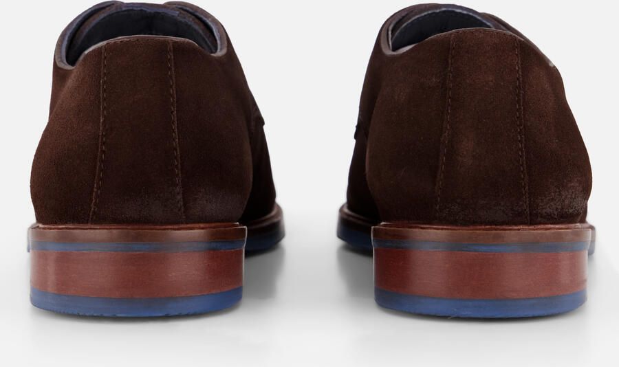 Vertice veterschoenen donker bruin Suède - Foto 4