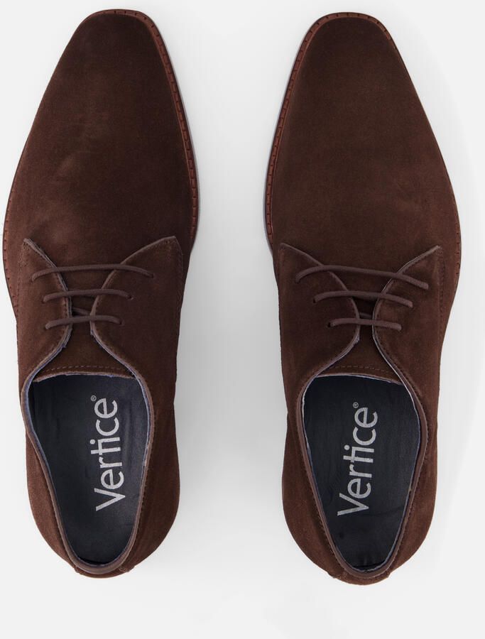 Vertice veterschoenen donker bruin Suède - Foto 3