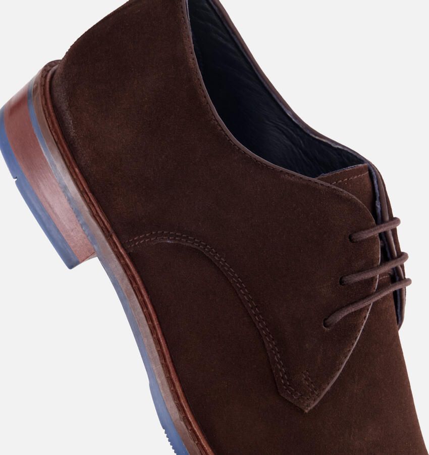 Vertice veterschoenen donker bruin Suède - Foto 2