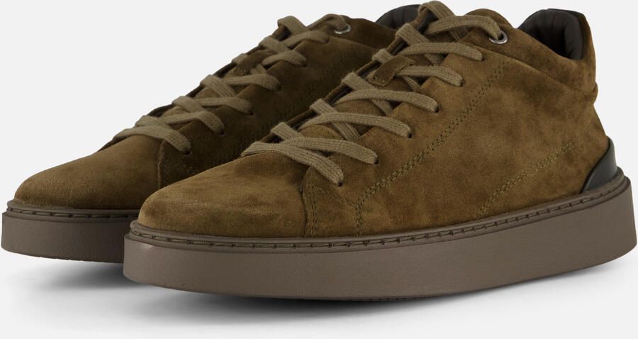 Vertice Veterschoenen groen Suede