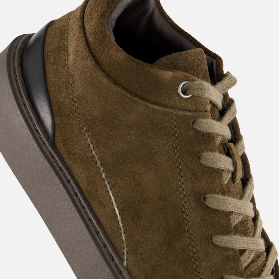 Vertice Veterschoenen groen Suede