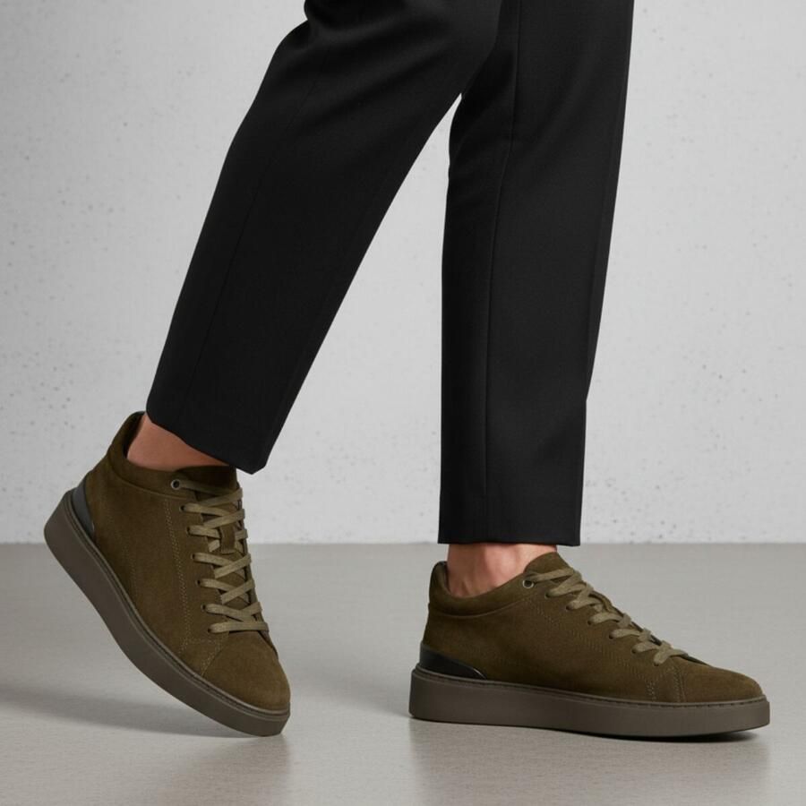 Vertice Veterschoenen groen Suede - Foto 2