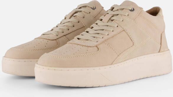 Vertice Veterschoenen beige Leer