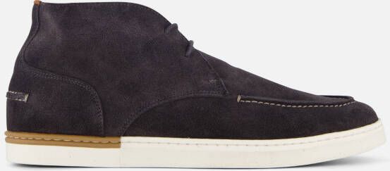 Vertice Veterschoenen blauw Suede