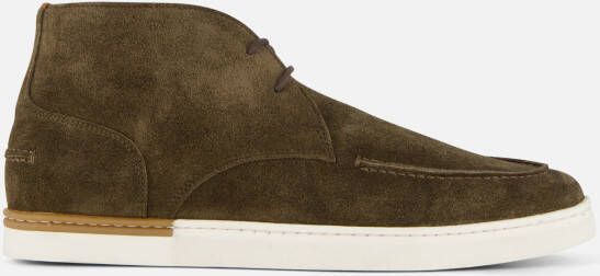 Vertice Veterschoenen groen Suede