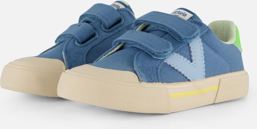 Victoria Tribu Minimalisata Lona Sneakers blauw