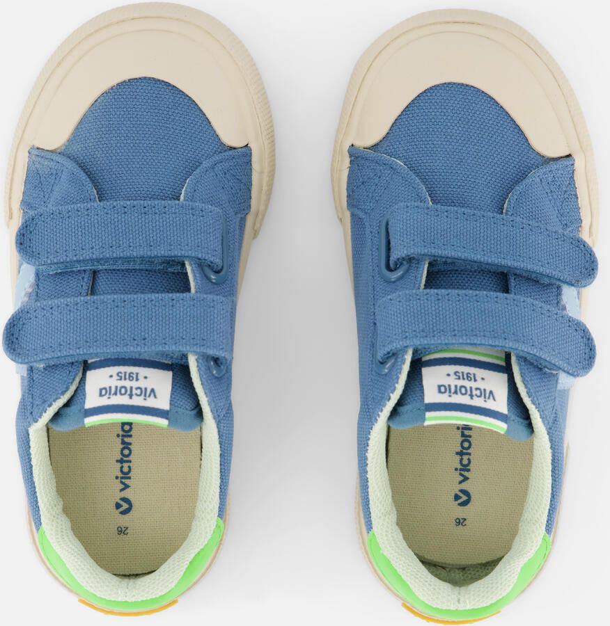 Victoria Tribu Minimalisata Lona Sneakers blauw - Foto 3