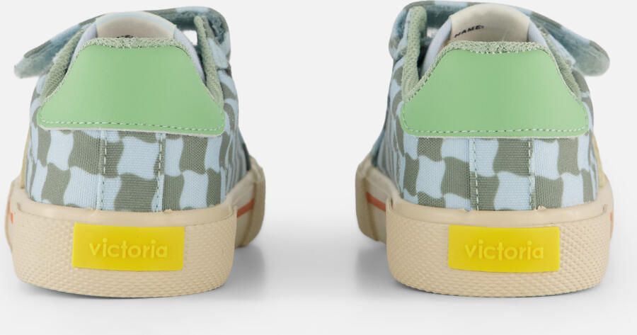 Victoria Tribu Minimalisata Lona Sneakers groen - Foto 4