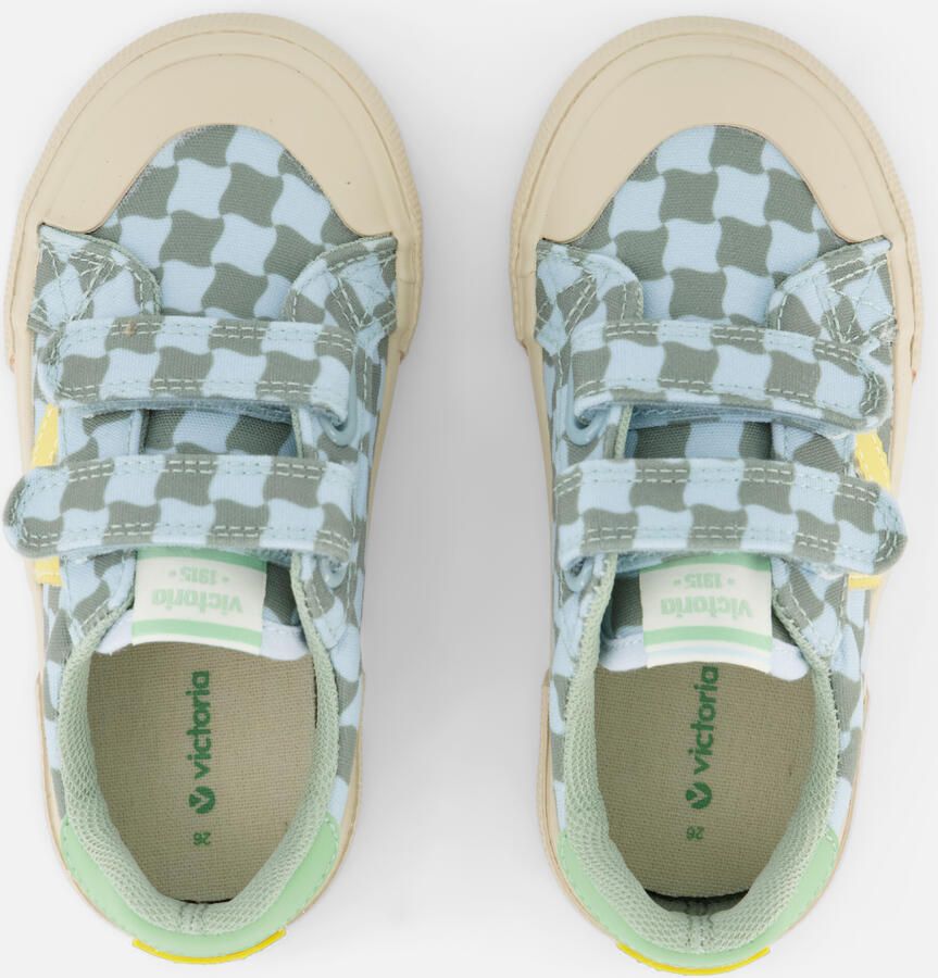 Victoria Tribu Minimalisata Lona Sneakers groen - Foto 3