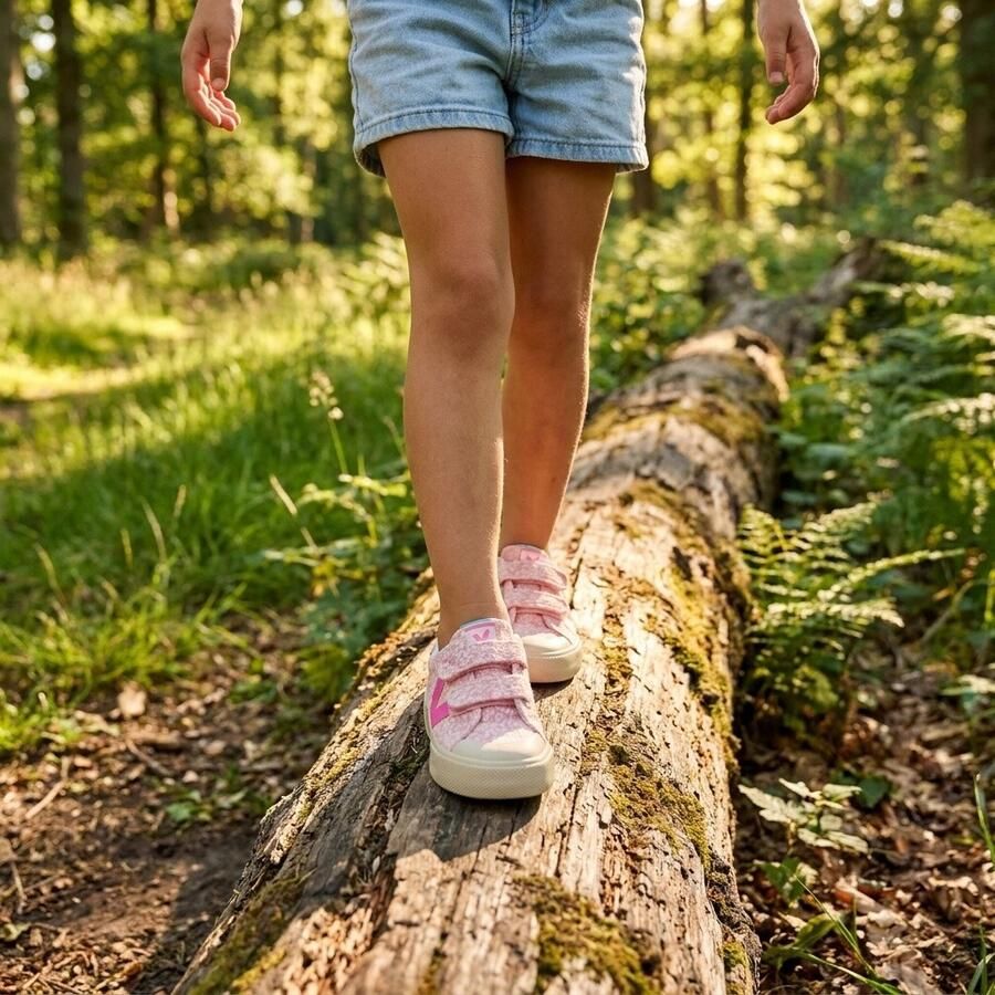 Victoria Tribu Minimalisata Lona Sneakers roze Dames - Foto 5