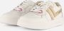 VINGINO Odette Low leren sneakers wit goud Meisjes Leer Meerkleurig 33 - Thumbnail 2