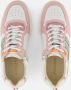 VINGINO Odette Low leren sneakers wit lichtroze lichtgroen Meisjes Leer 39 - Thumbnail 3