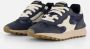 Vingino Denim Sneakers blauw Leer Heren - Thumbnail 5
