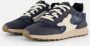 Vingino Denim Sneakers blauw Leer Heren - Thumbnail 2