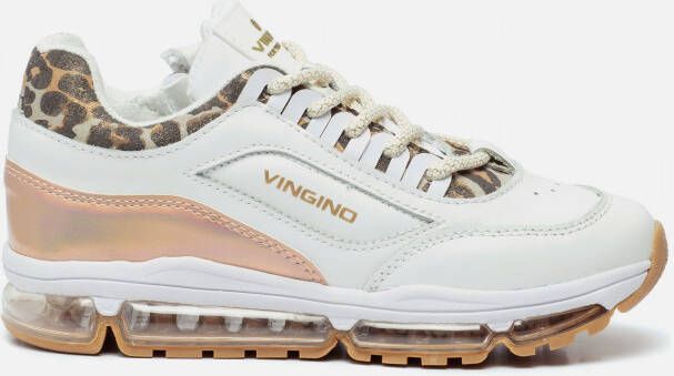 Vingino Fenna Ii Lage sneakers Leren Sneaker Kids Wit - Foto 7