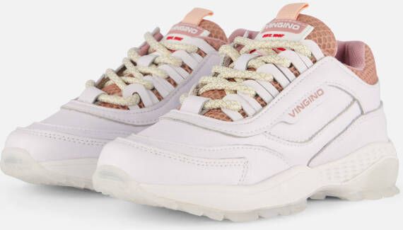 VINGINO Fenna Lifestyle Runners wit Leer