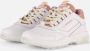VINGINO Fenna II leren sneakers wit roze Meisjes Leer Meerkleurig 28 - Thumbnail 2