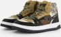 VINGINO Maxime leren sneakers zwart bruin Leer Meerkleurig 28 - Thumbnail 3