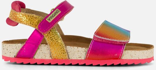 VINGINO Naomi leren sandalen roze multi Leer Meerkleurig 28 - Foto 2
