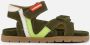 Vingino Norbert Sandalen groen Leer Heren - Thumbnail 3