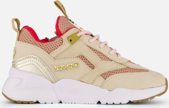 Vingino Odilia Lifestyle Runners Sneakers beige Dames - Foto 6